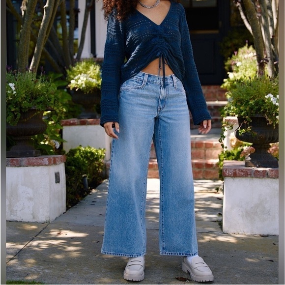 Levi’s 94 Baggy Jeans Pant Mid Wide Denim Classic Y2K Festival Concert Blue 34 - Picture 14 of 14